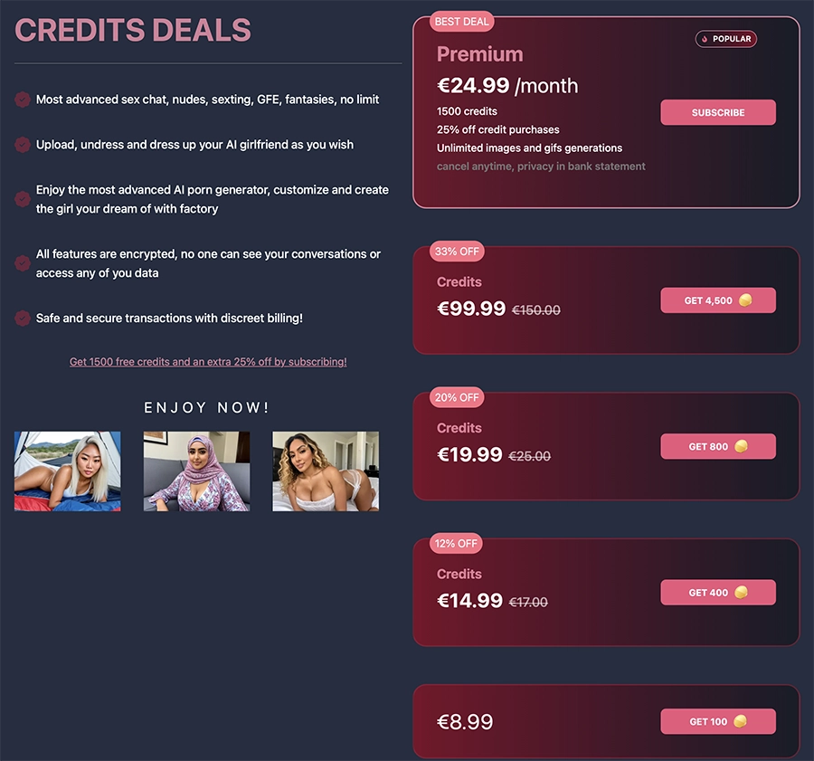 credit deals porn journey