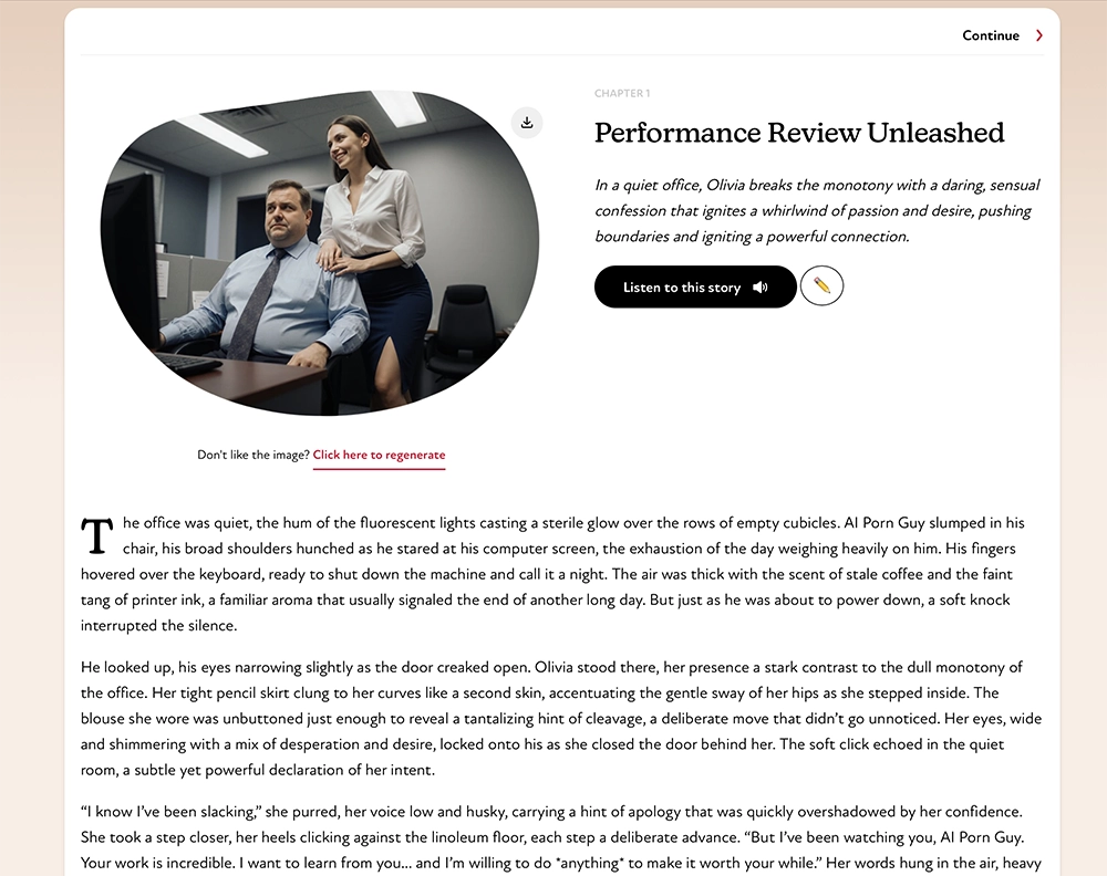 Tales of an AI Porn Guy: Chapter 1